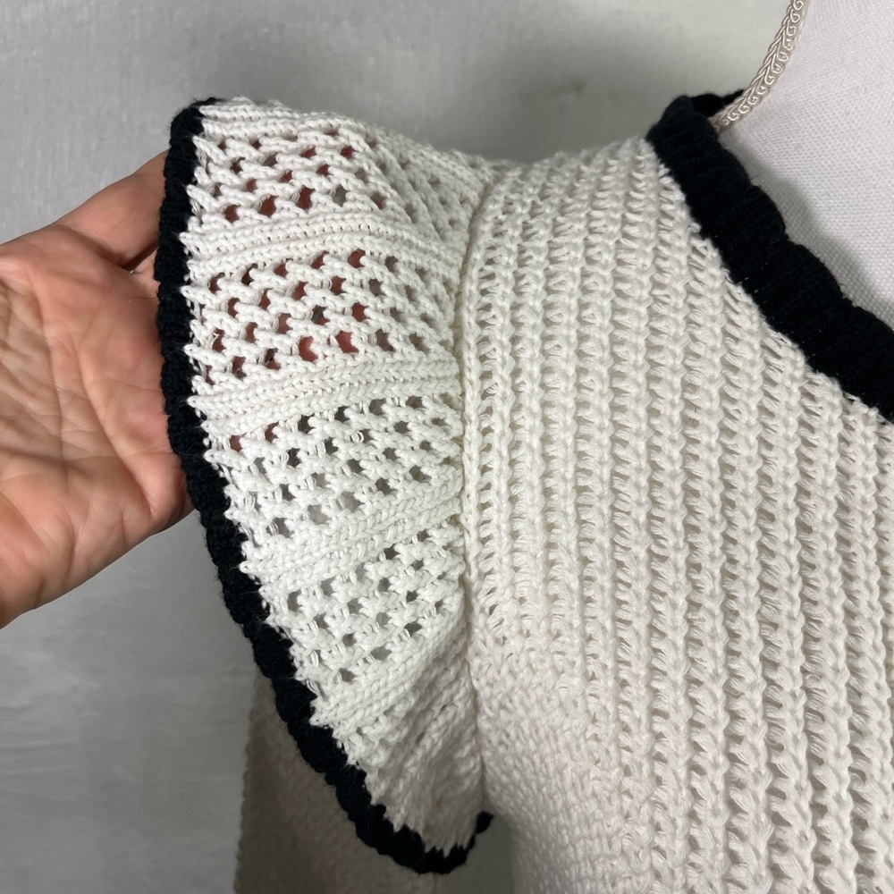 FATE RUFFLE DETAIL PULLOVER SWEATER (285) - Picture 10 of 16